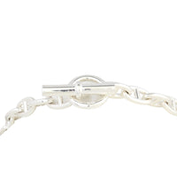 Hermes Chaine D'Ancre Sterling Silver Necklace Large