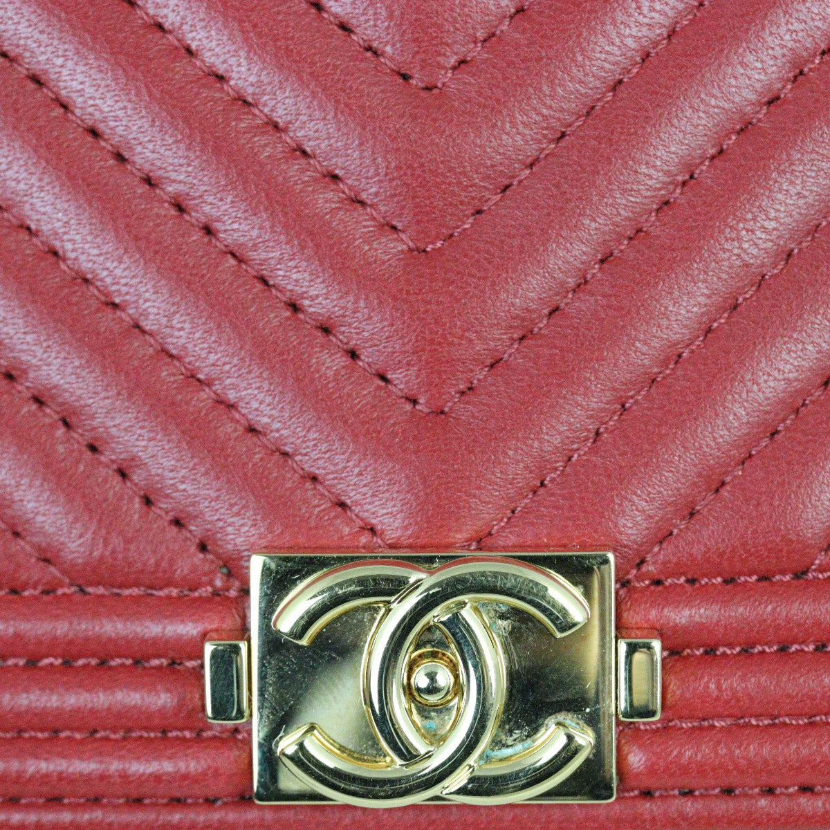 Chanel Boy Wallet on Chain Chevron