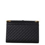 Saint Laurent Monogram Mix Matelasse Envelope Chain Bag Large
