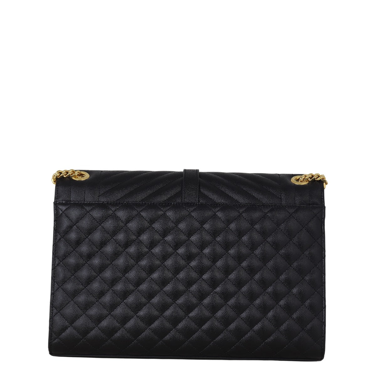 Saint Laurent Monogram Mix Matelasse Envelope Chain Bag Large