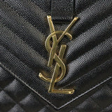 Saint Laurent Monogram Mix Matelasse Envelope Chain Bag Large