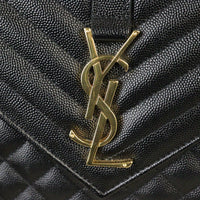 Saint Laurent Monogram Mix Matelasse Envelope Chain Bag Large