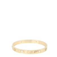 Cartier Love 18k Yellow Gold 4 Diamond Bracelet