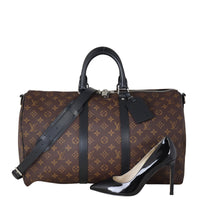 Louis Vuitton Keepall 45 Bandouliere Monogram Macassar