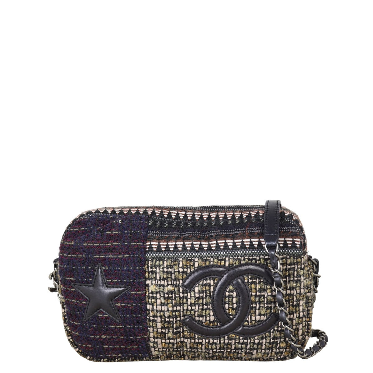 Chanel Paris-Dallas Camera Case Tweed Medium