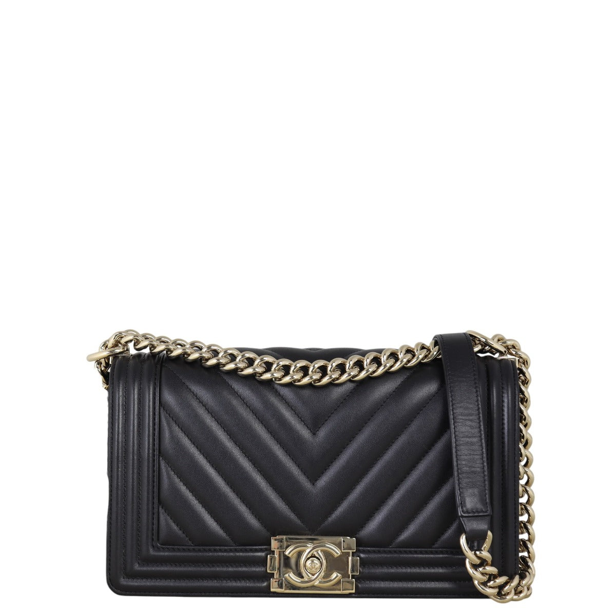 Chanel Boy Old Medium Chevron