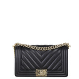 Chanel Boy Old Medium Chevron