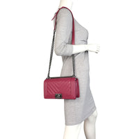 Chanel Boy Old Medium Chevron