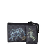 Louis Vuitton Gaston Wearable Wallet Damier Graphite Wild Animals