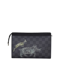 Louis Vuitton Gaston Wearable Wallet Damier Graphite Wild Animals