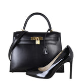 Hermes Kelly 28 Sellier Boxcalf