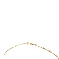 Van Cleef & Arpels Vintage Alhambra Diamond 18k Yellow Gold Pendant Necklace