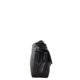 Chanel Camellia Chocolate Bar Flap Bag Mini