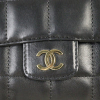 Chanel Camellia Chocolate Bar Flap Bag Mini