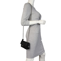 Chanel Camellia Chocolate Bar Flap Bag Mini