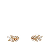 Tiffany & Co Victoria Diamond Vine Climber 18k Rose Gold Earrings
