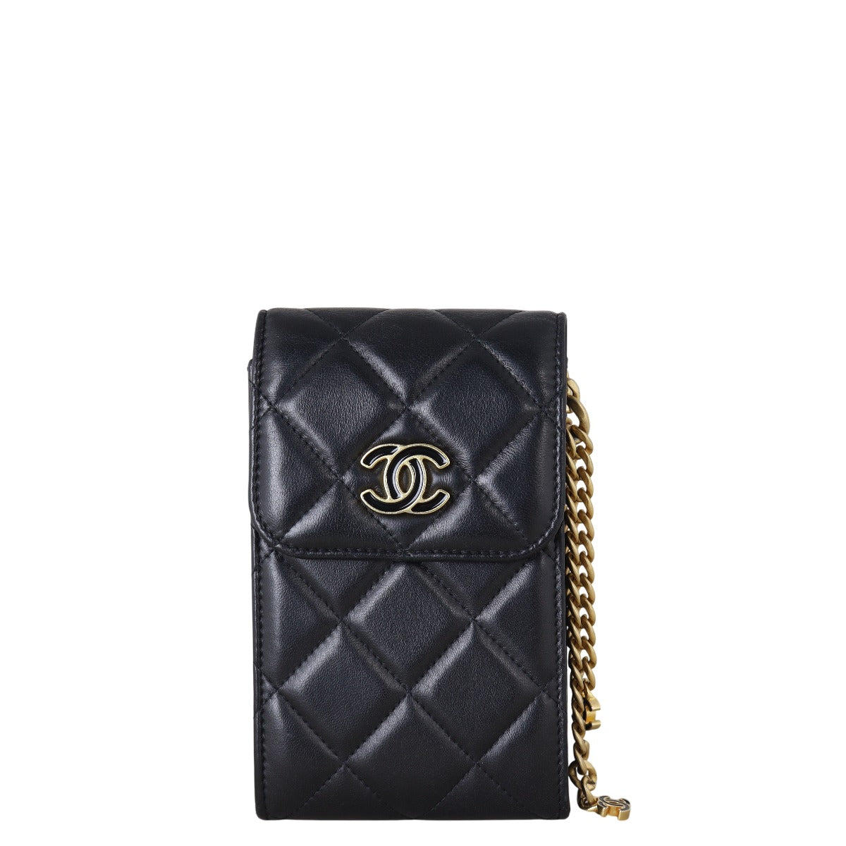 Chanel CC Phone Holder on Chain – Luxe.It.Fwd Chanel CC Phone Holder on Chain – Luxe.It.Fwd
