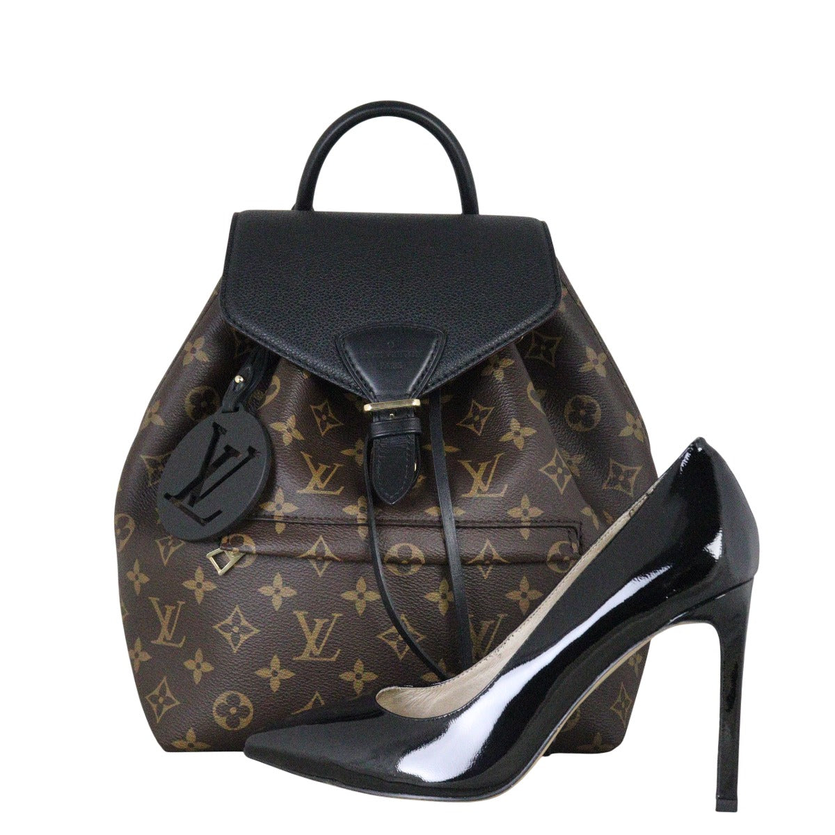 Louis Vuitton Montsouris PM Backpack Monogram Noir – Luxe.It.Fwd