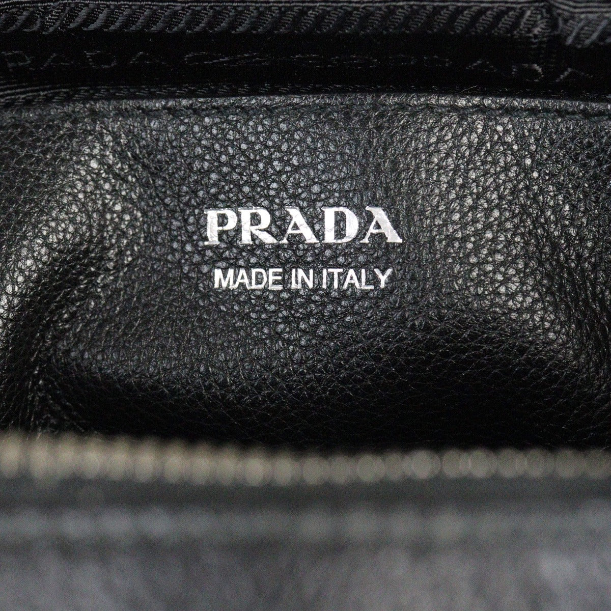 Prada Vitello Daino Double Zip Camera Bag
