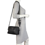 Prada Vitello Daino Double Zip Camera Bag