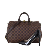 Louis Vuitton Speedy 35 Bandouliere Damier Ebene