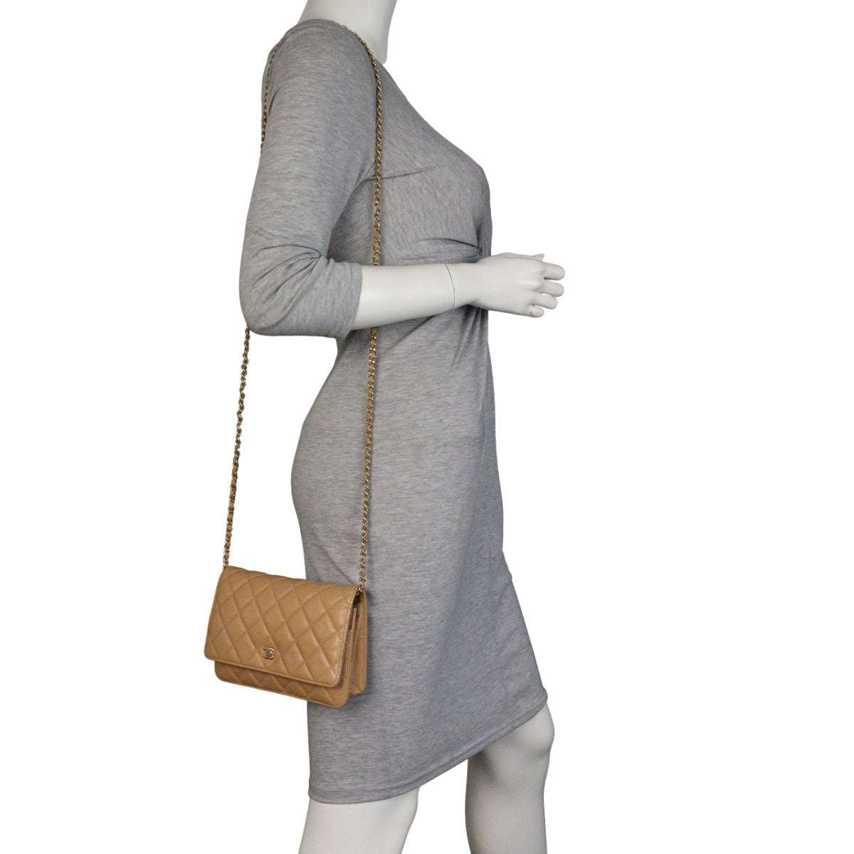 Chanel Classic Wallet on Chain