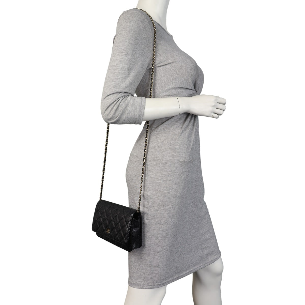 Chanel Classic Wallet on Chain