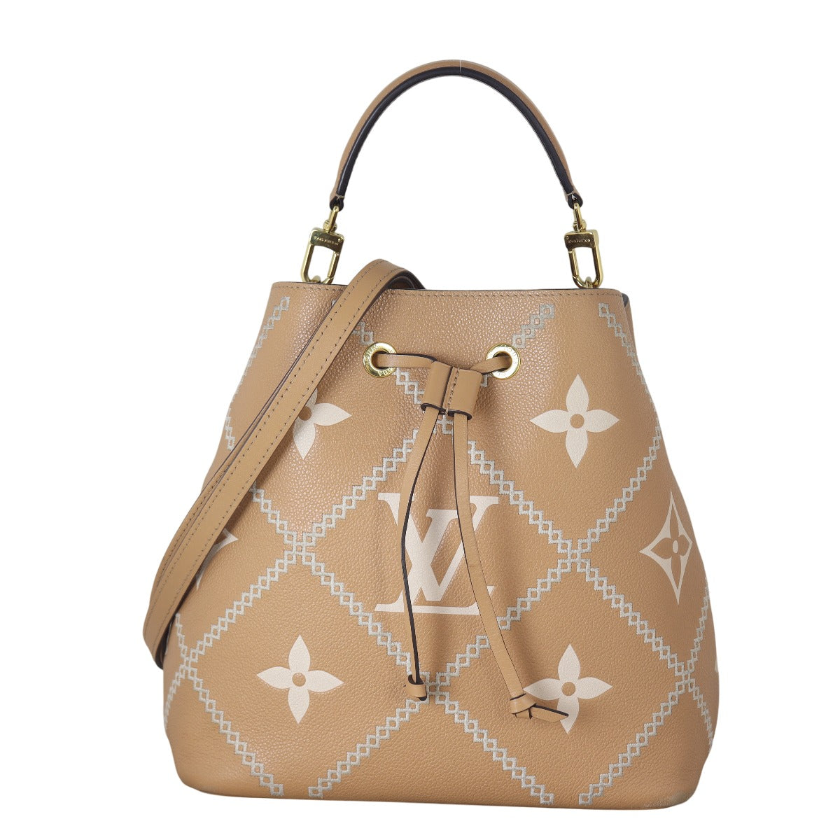 Louis Vuitton NeoNoe MM Monogram Empreinte Giant Bicolour