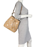 Louis Vuitton NeoNoe MM Monogram Empreinte Giant Bicolour