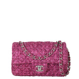 Chanel Classic Flap Mini Rectangular Bag Tweed