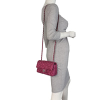 Chanel Classic Flap Mini Rectangular Bag Tweed