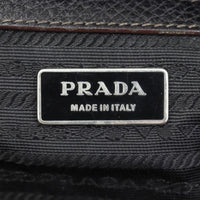 Prada Braided Handle Bauletto Bag Stamp
