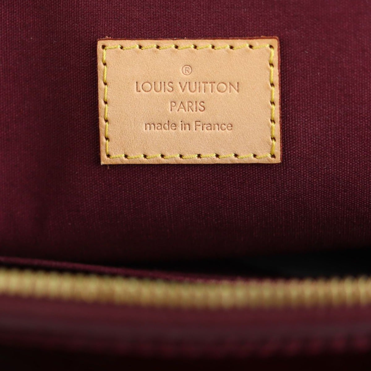 Louis Vuitton Alma PM Monogram Vernis Stamp
