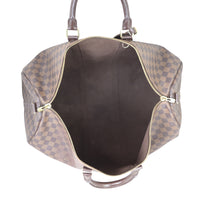 Louis Vuitton Keepall 55 Bandouliere Damier Ebene Whole interior
