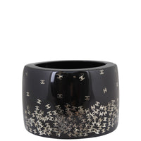 Chanel Resin Falling CC Cuff Front
