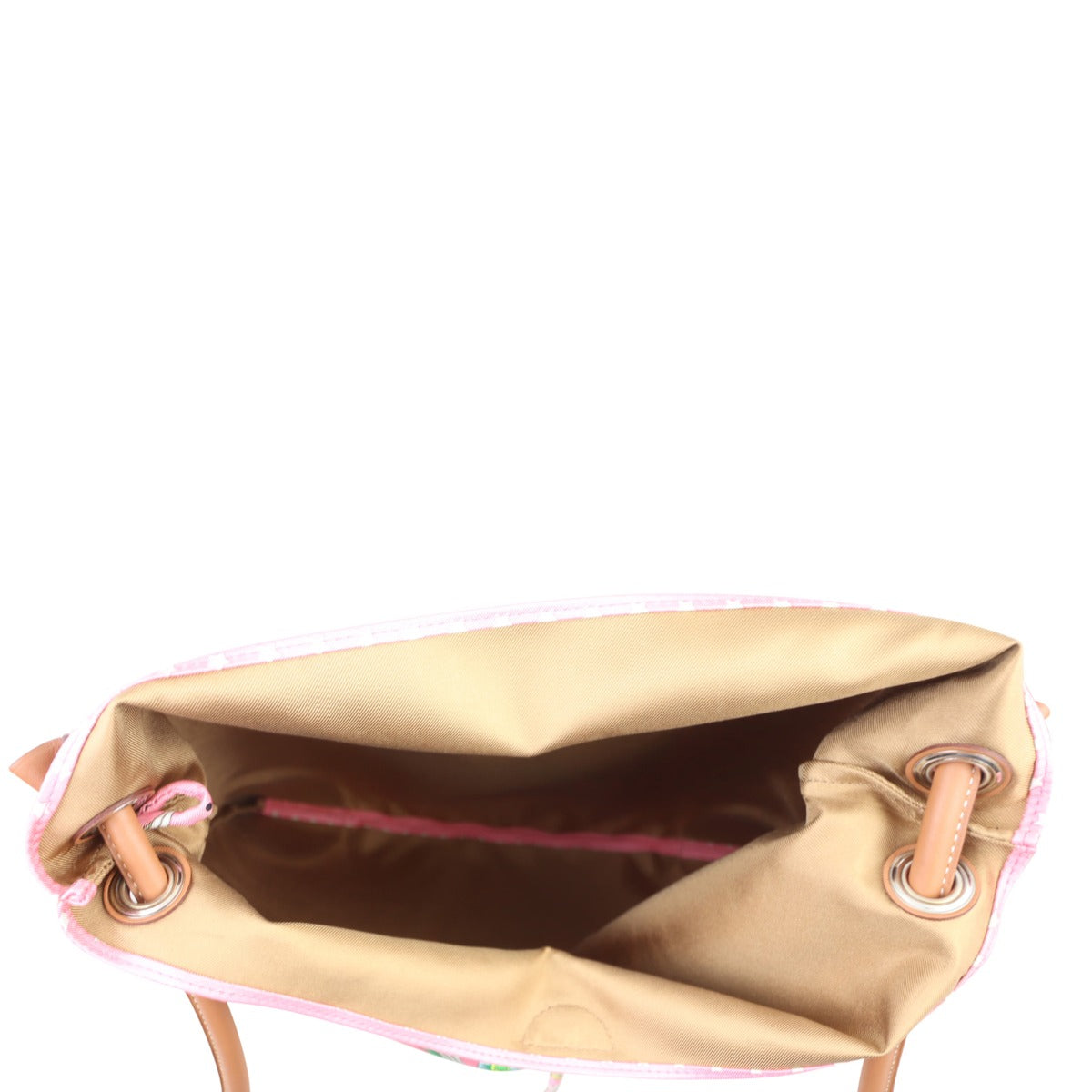 Hermes Silky City Tote Whole interior
