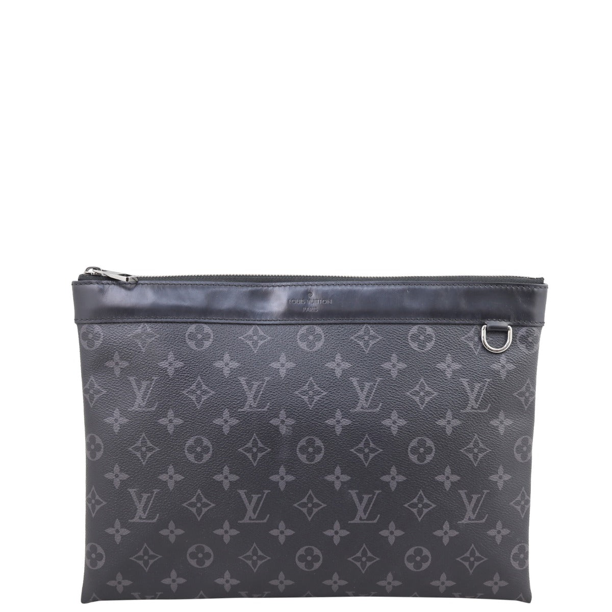 Louis Vuitton Discovery Pochette Monogram Eclipse Front
