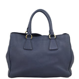 Prada Vitello Diano Two Way Shopping Tote Back
