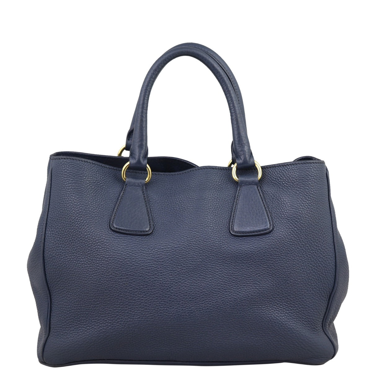 Prada Vitello Diano Two Way Shopping Tote Back
