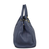 Prada Vitello Diano Two Way Shopping Tote Side

