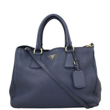 Prada Vitello Diano Two Way Shopping Tote Front
