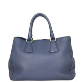 Prada Vitello Daino Two Way Tote Back
