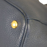 Prada Vitello Daino Two Way Tote Corner
