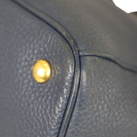 Prada Vitello Daino Two Way Tote Corner
