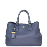 Prada Vitello Daino Two Way Tote Front

