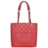 Chanel Petite Shopping Tote Back
