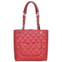 Chanel Petite Shopping Tote Back
