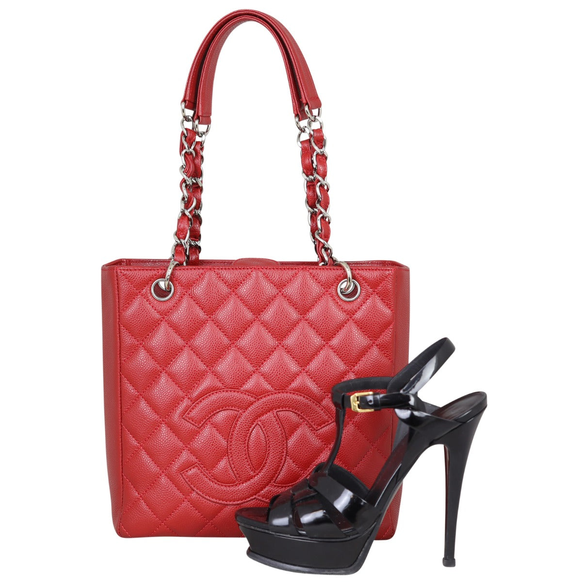 Chanel Petite Shopping Tote Shoe

