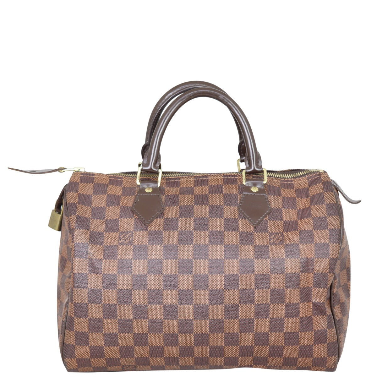 Louis Vuitton Speedy 30 Damier Ebene Back
