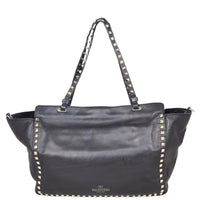 Valentino Rockstud Tote Medium Back

